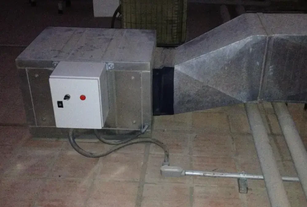 Instalación de Extractor centrífugo