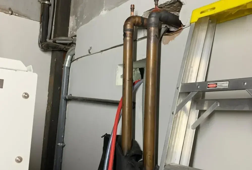 Instalación de tuberías de Cobre